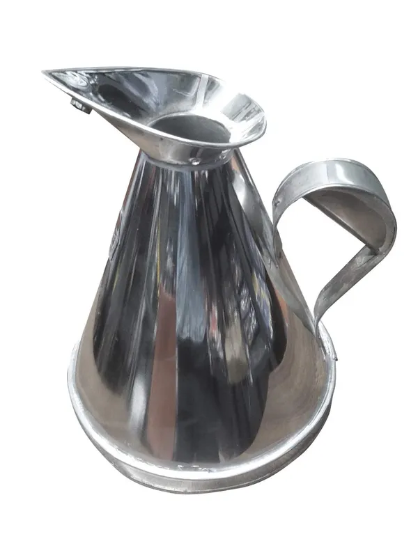 Conical_Measuring_Jar_For_Petrol_Pump_-_Brass/Steel/Gi