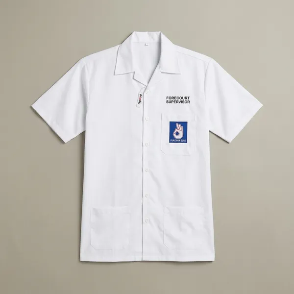 Bharat_Petroleum_(Bpcl)_Petrol_Pump_Forecourt_Supervisor_Overcoat_Apron