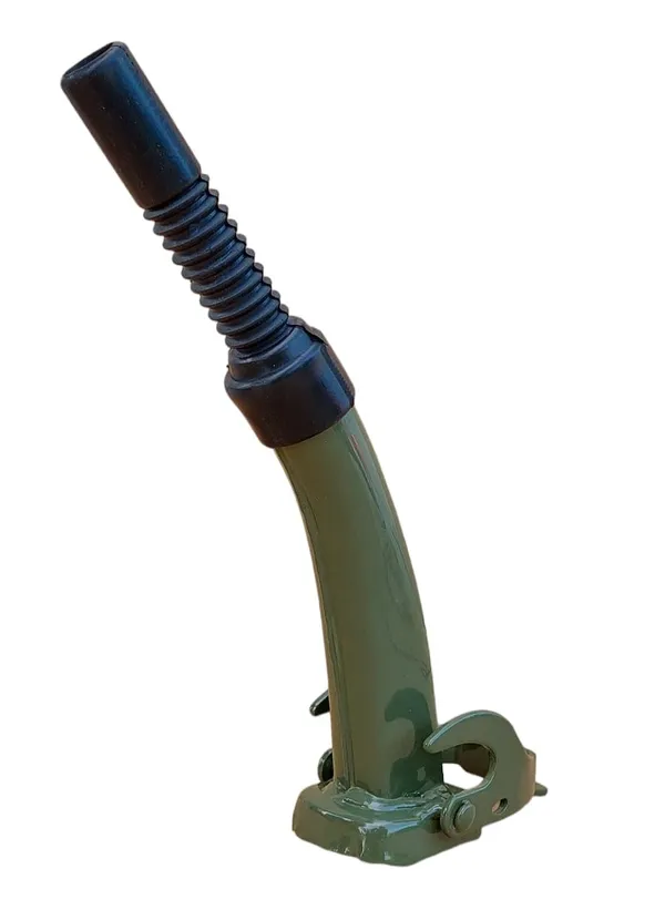 Green_Colour_Jerry_Can_Spout_Rubber_Nozzle_For_Pouring_Of_Fuel