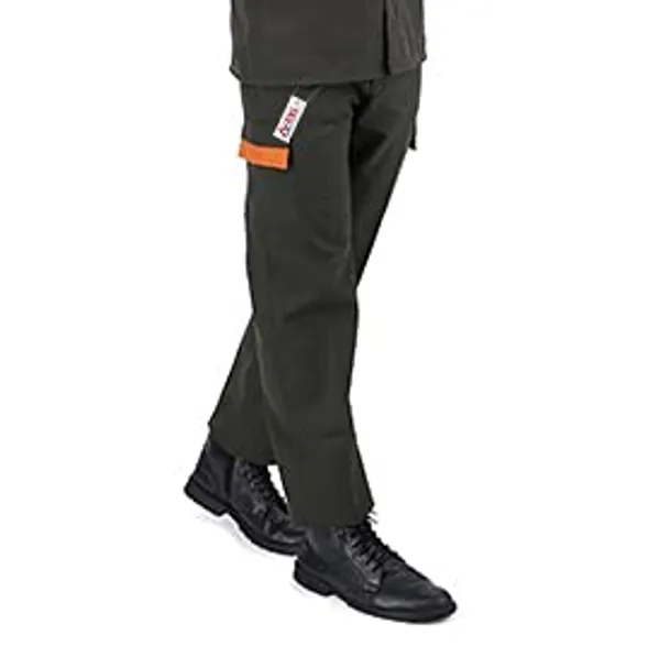 Indane_Gas_Uniforms_Trousers/Pants_For_Staff/Employee_Regular_Fit_Zipper_Fly