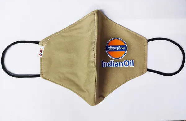 Iocl_Khakee_Face_Mask