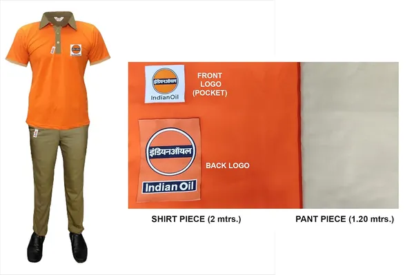 Iocl_Uniform_Shirt_And_Pant_Set