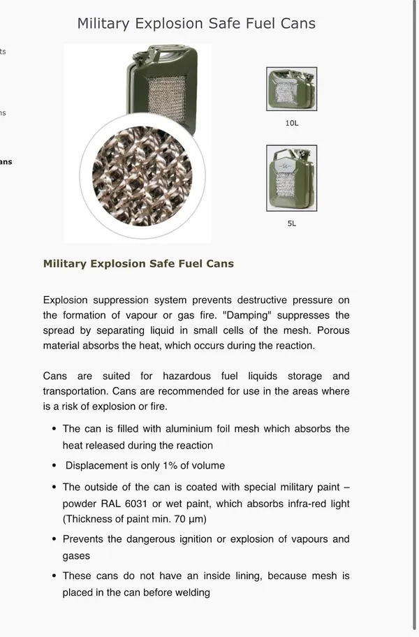 Axl_S_Explosafe_Yellow_10_Litres_Explosion_Safe_Steel_Jerry_Can_For_Petrol_Diesel_Un_And_Peso_Certified_Fuel_Storage_Container_Aluminium_Explosion_Suppression_Mesh_Leakproof_Metal_Fuel_Can_Heavy_Duty_Military_Style_Jerry_Can