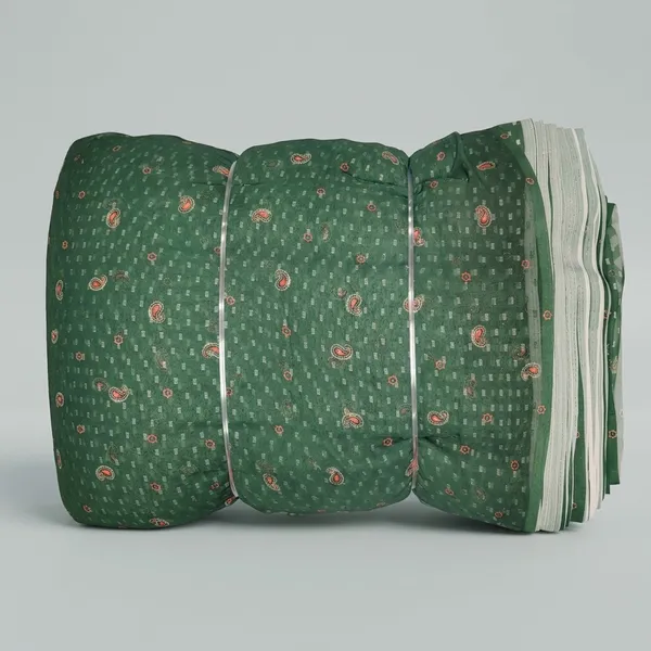 Green_Floral_Dobby_Print_Poly_Chiffon_Dobby_Lurex