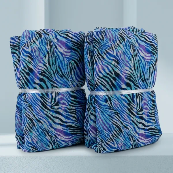 Blue_Abstract_Zebra_Print_Poly_Chiffon