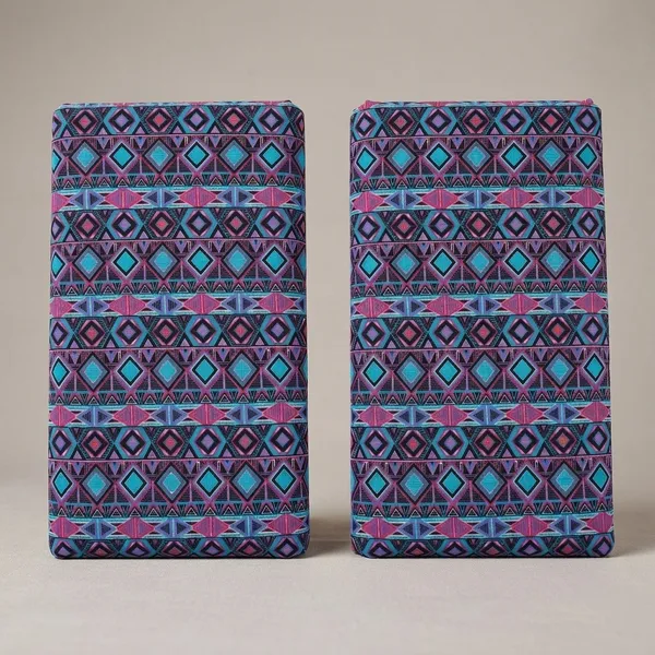 Pink_And_Blue_Geometric_Print_Poly_Georgette