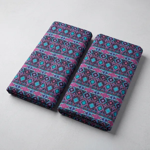 Pink_And_Blue_Geometric_Print_Poly_Georgette