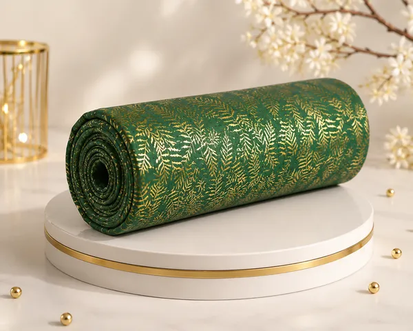 Green_Golden_Foil_Print_Poly_Chiffon_Foil