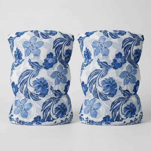 Blue_Floral_Print_Poly_Chiffon