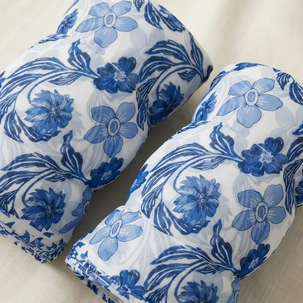 Blue_Floral_Print_Poly_Chiffon
