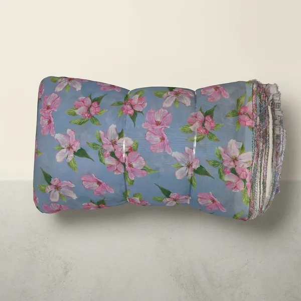 Blue_Floral_Print_Poly_Georgette