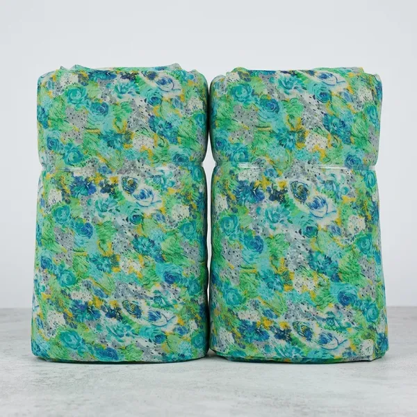 Green_Floral_Print_Poly_Chiffon