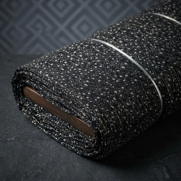 Black_Printed_Poly_Chiffon_Dobby_Lurex