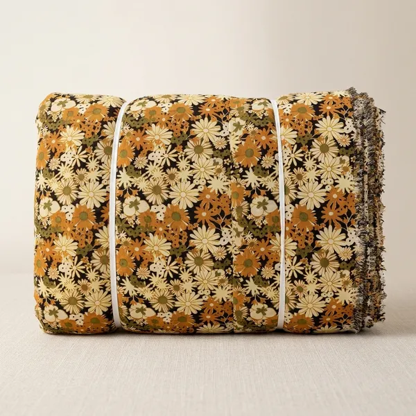 Yellow_Floral_Print_Poly_Georgette