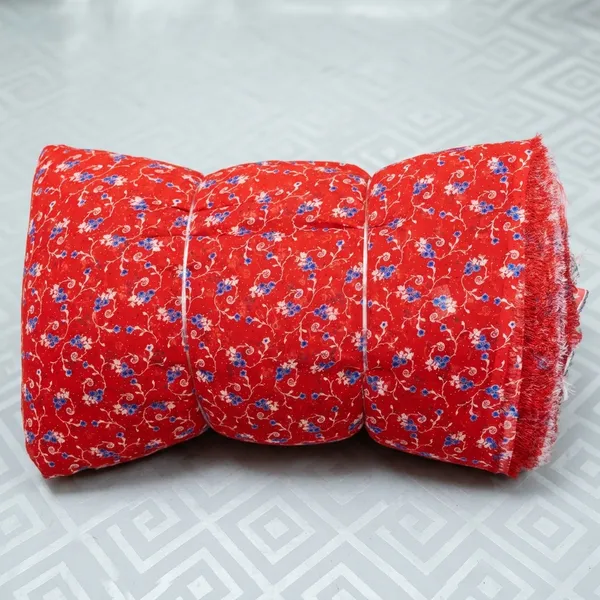 Red_Floral_Print_Poly_Chiffon