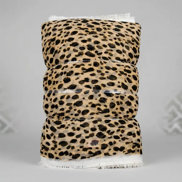 Brown_Leopard_Print_Poly_Chiffon_Dobby_Lurex