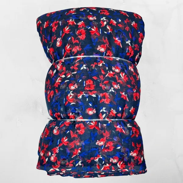 Navy_Blue_Floral_Print_Poly_Chiffon