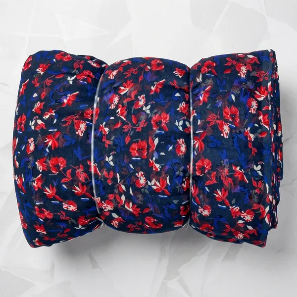 Navy_Blue_Floral_Print_Poly_Chiffon