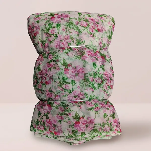 Pink_Floral_Print_Poly_Chiffon