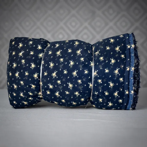 Navy_Blue_Floral_Print_Poly_Georgette