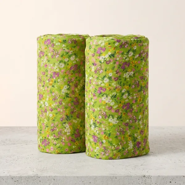 Green_Floral_Print_Poly_Chiffon