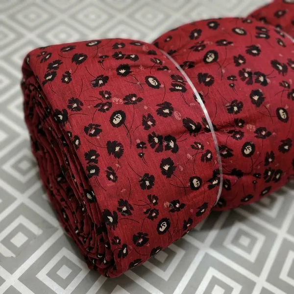 Red_Floral_Print_Poly_Chiffon