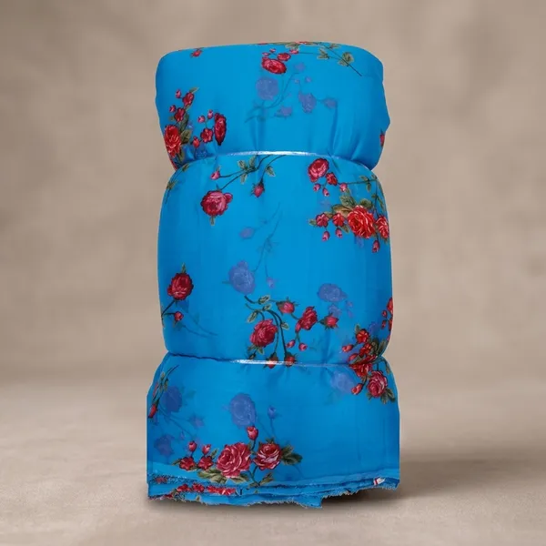 Blue_Floral_Print_Poly_Chiffon