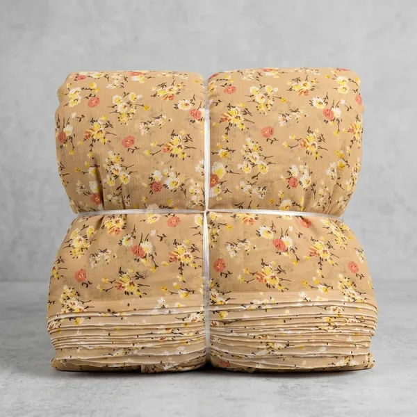 Beige_Floral_Print_Poly_Georgette