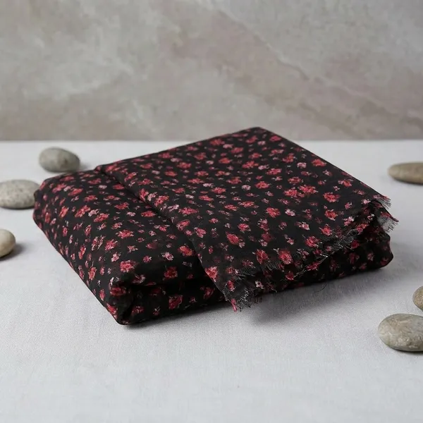 Black_Floral_Print_Poly_Chiffon