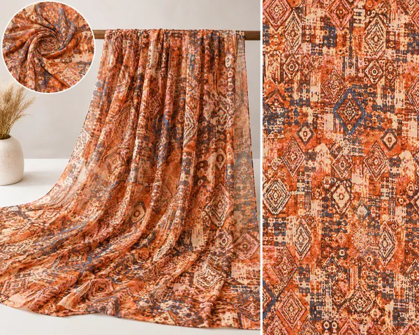 Peach_Printed_Poly_Chiffon