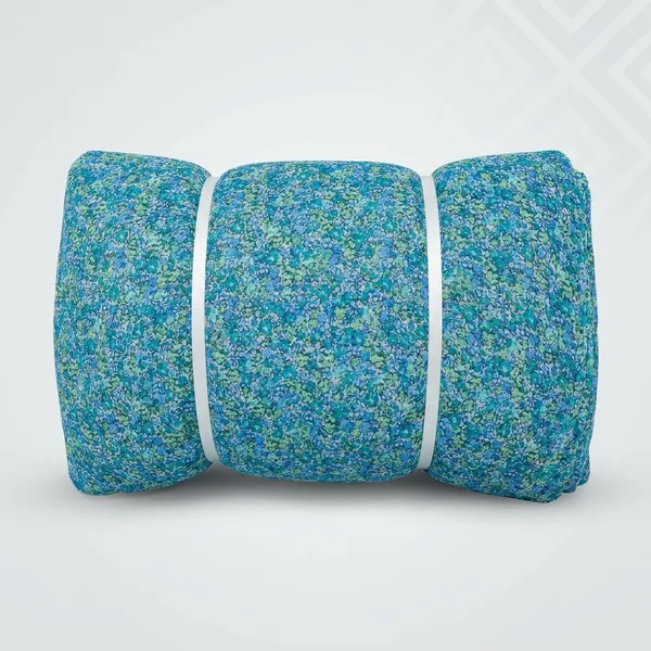 Blue_Floral_Print_Poly_Chiffon