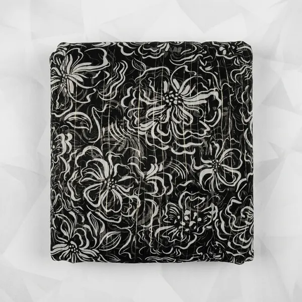 Black_Lurex_Floral_Print_Poly_Chiffon_Dobby_Lurex