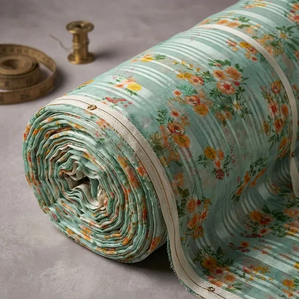 Mint_Garden_Stripe_Floral_Poly_Chiffon_Dobby