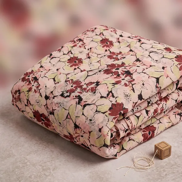 Pink_Floral_Print_Poly_Georgette