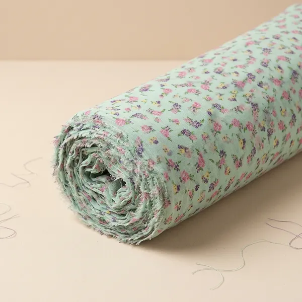 Mint_Green_Floral_Print_Poly_Chiffon