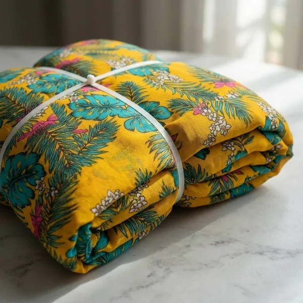 Yellow_Floral_Print_Poly_Georgette