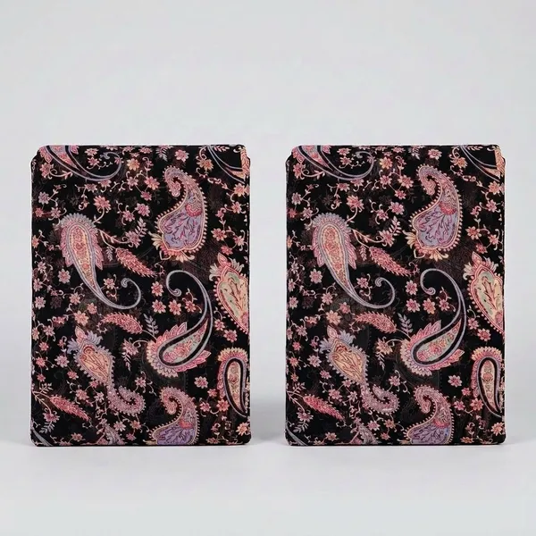 Black_And_Pink_Paisley_Print_Poly_Chiffon