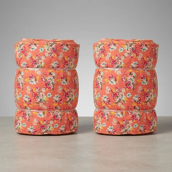 Coral_Floral_Print_Poly_Crepe