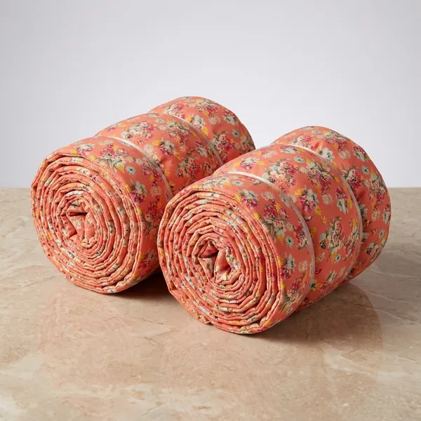 Coral_Floral_Print_Poly_Crepe