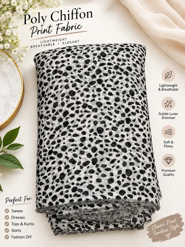 Black_&_White_leopard_Print_Poly_Chiffon