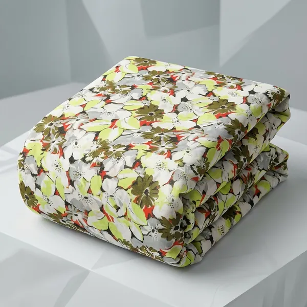 Lime_Floral_Print_Poly_Georgette