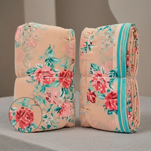 Peach_Floral_Print_Poly_Georgette