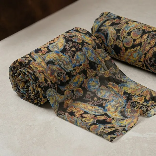 Multicolor_Floral_Print_Poly_Chiffon