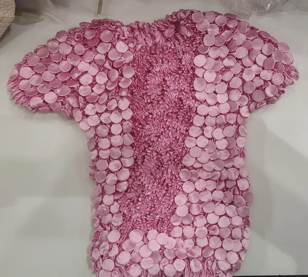 Pink_Textured_Popcorn_Satin_Top