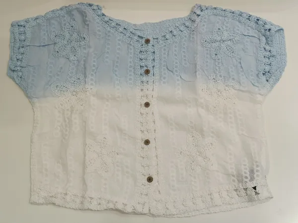 Blue_Premium_Mul_Cotton_Top_For_Women