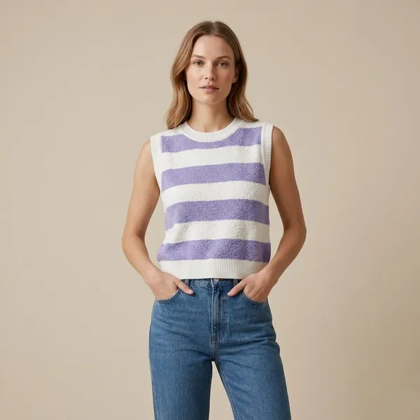 Blue_Premium_Knitted_Top_For_Women