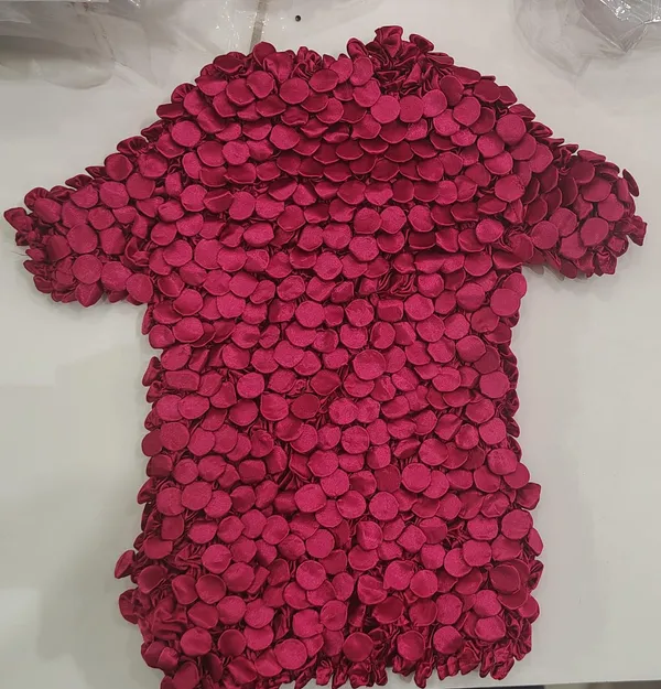 Magenta_Textured_Popcorn_Satin_Top