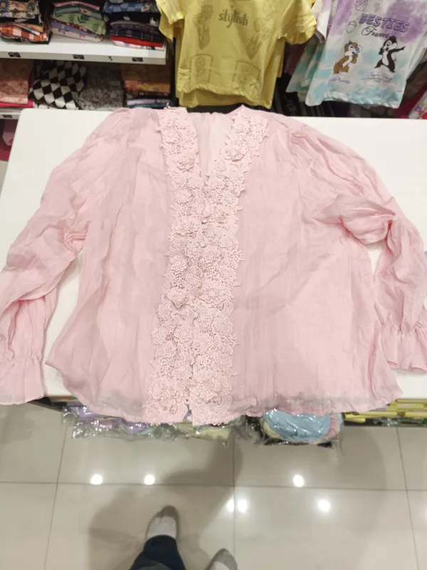 Pink_Premium_Mul_Cotton_Top_For_Women