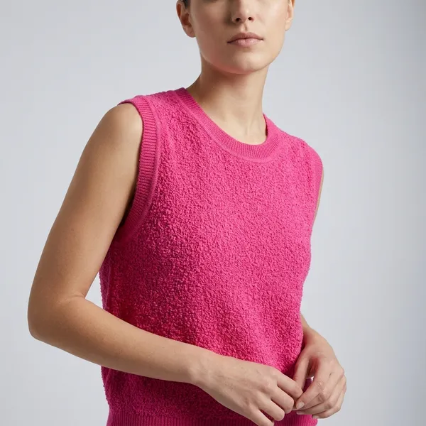 Pink_Premium_Knitted_Sweater_Vest_For_Women