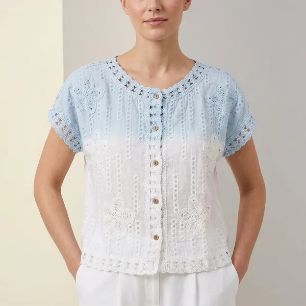 Blue_Premium_Mul_Cotton_Top_For_Women
